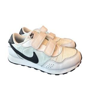 Nike MD Valiant TD White/Black Casual Shoes Sneakers CN8559-100 Size 2Y